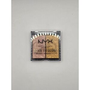 NYX Professional Born To Glow Icy Highlighter Duo Rock Candy & Golden Cuffs